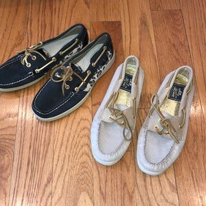 BUNDLE OF 2 Women’s Sperrys boat shoes